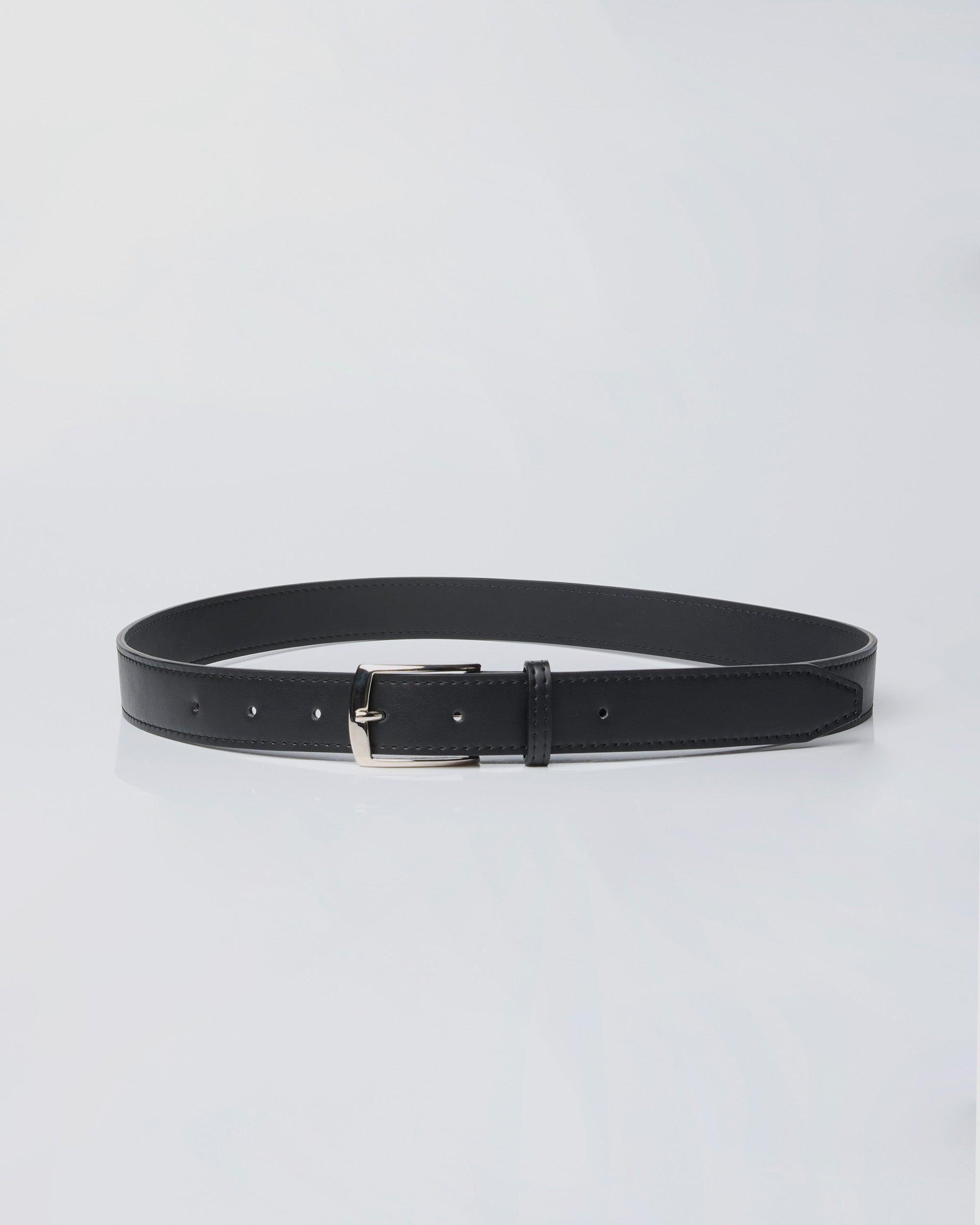 BOHEMA Stark Belt in black made from corn plant leather