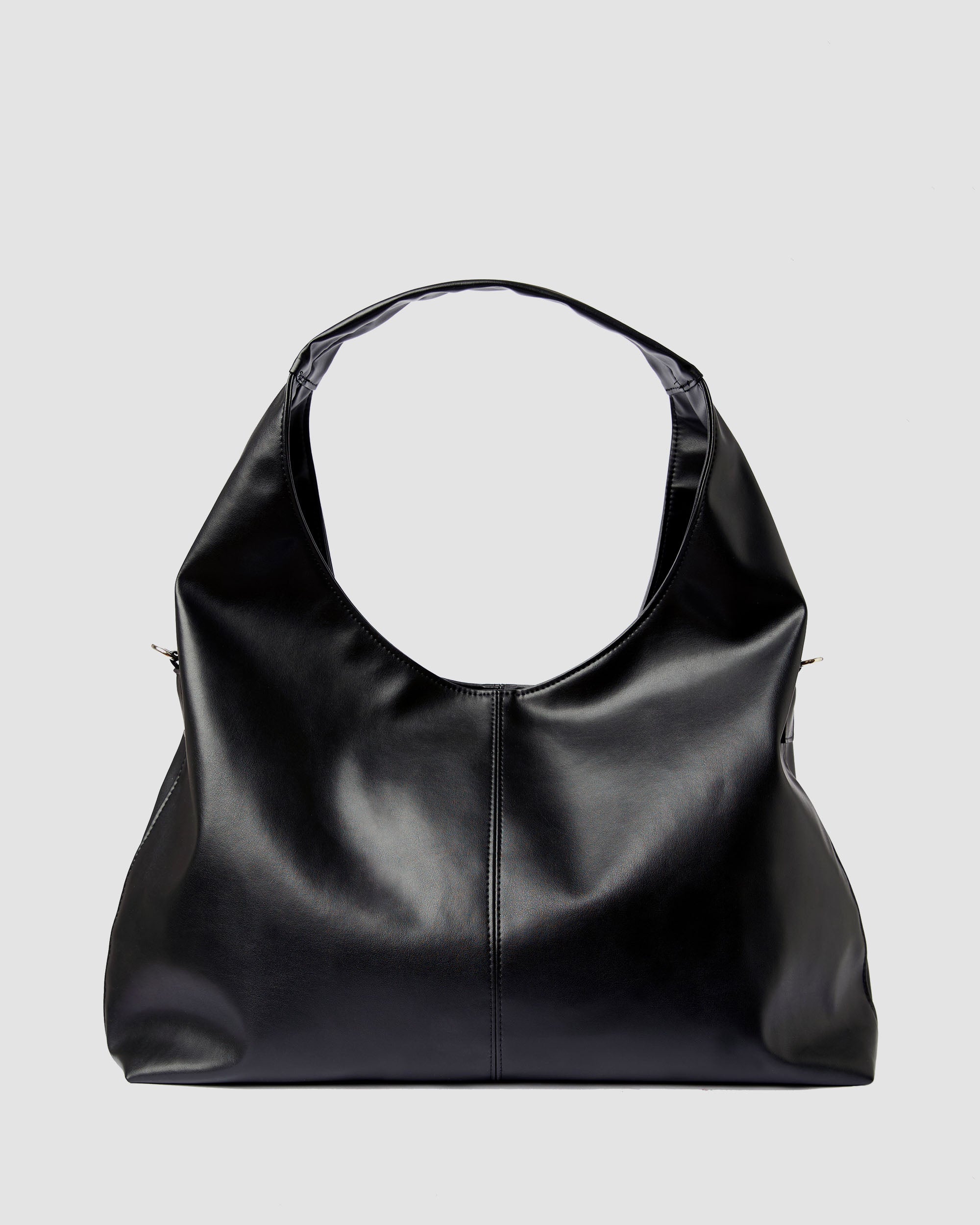 BOHEMA Slouchy Shopper Bag in black - interior view