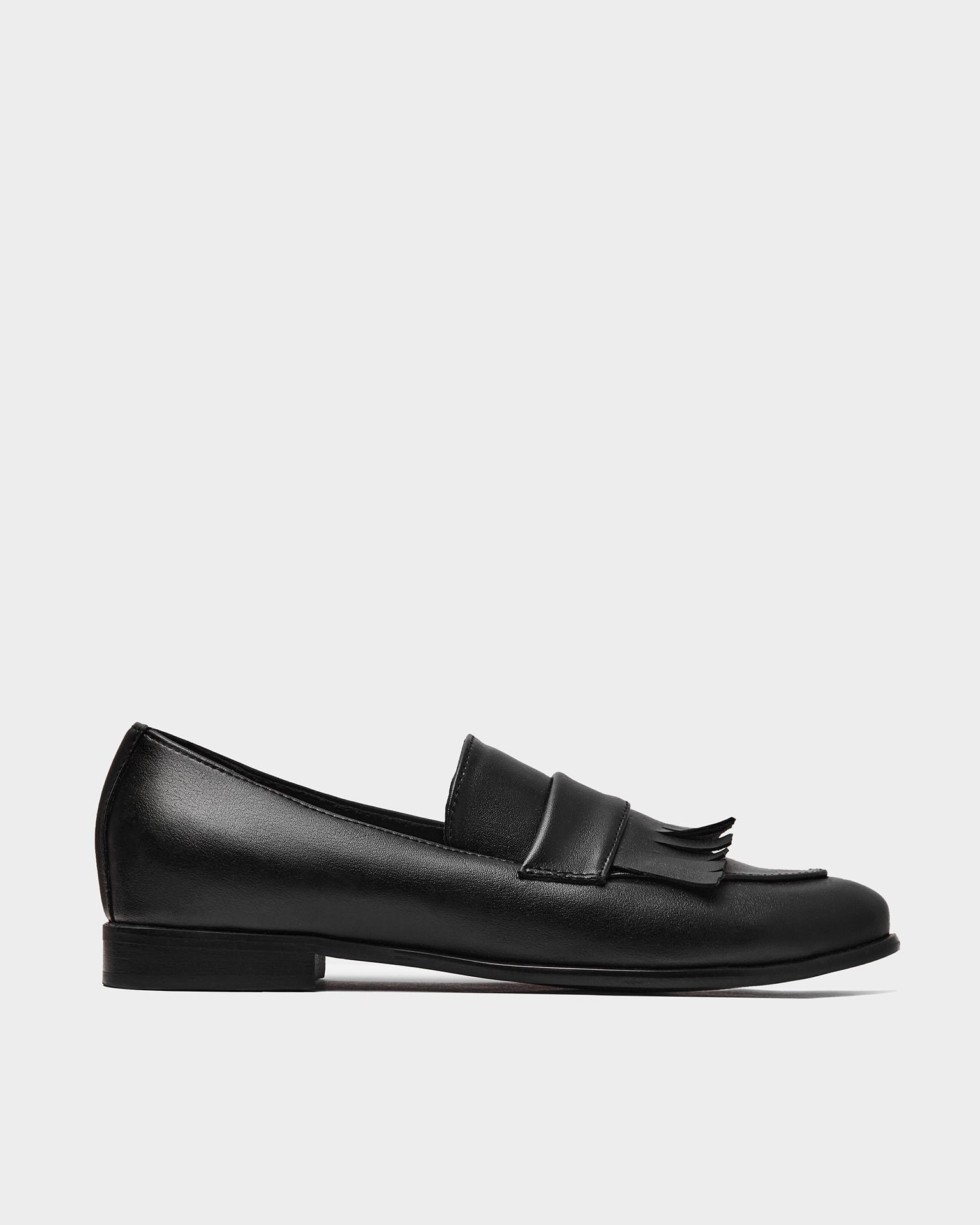 BOHEMA Penny Loafers - back view of women's penny loafers