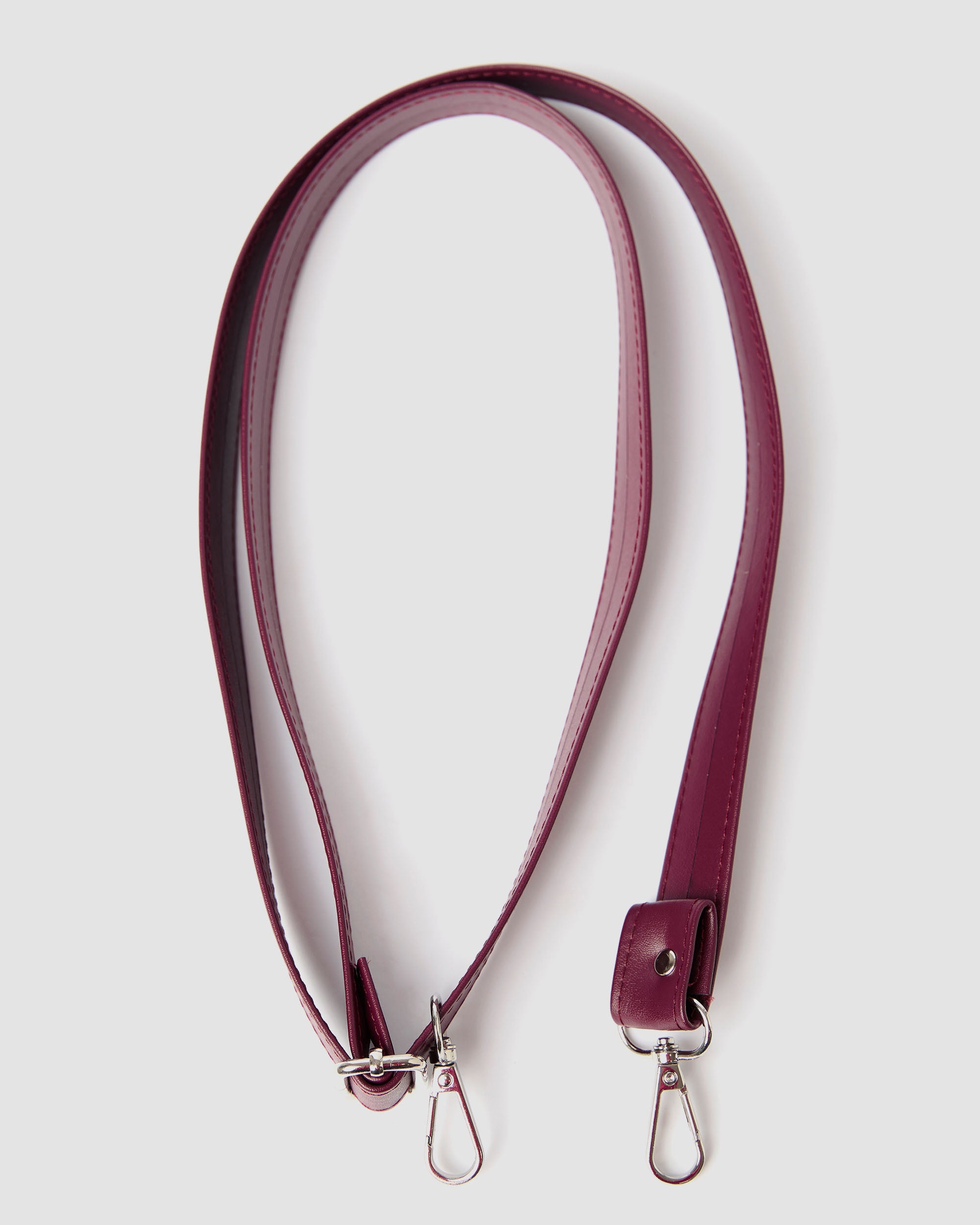 BOHEMA Slouchy Shopper Bag in burgundy - styled look