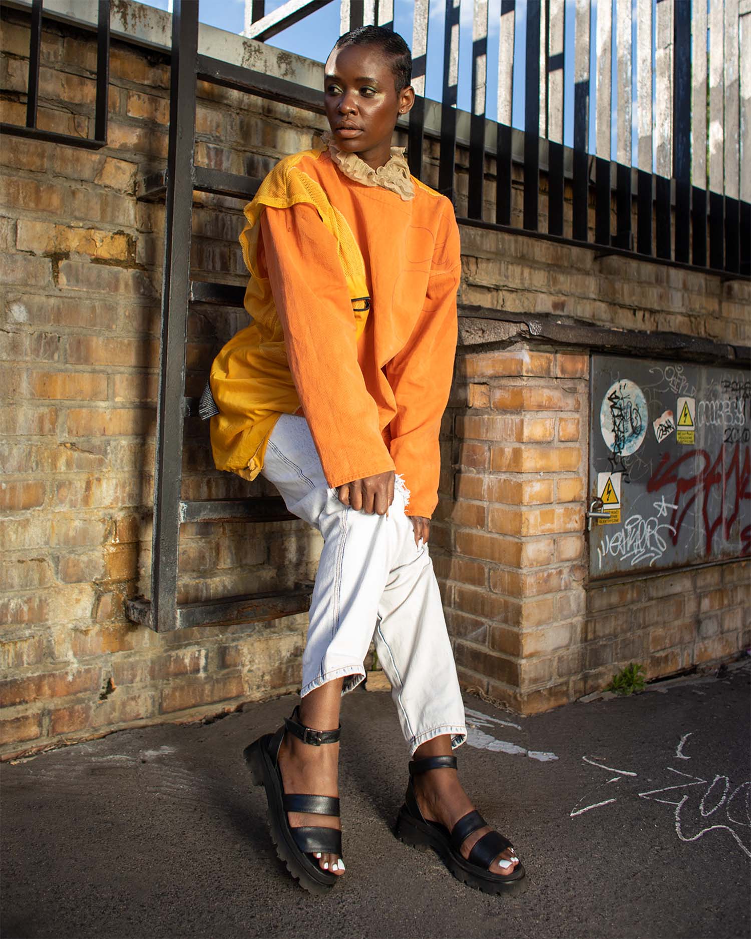 BOHEMA Strappy Sandals - styled look of women's strappy sandals