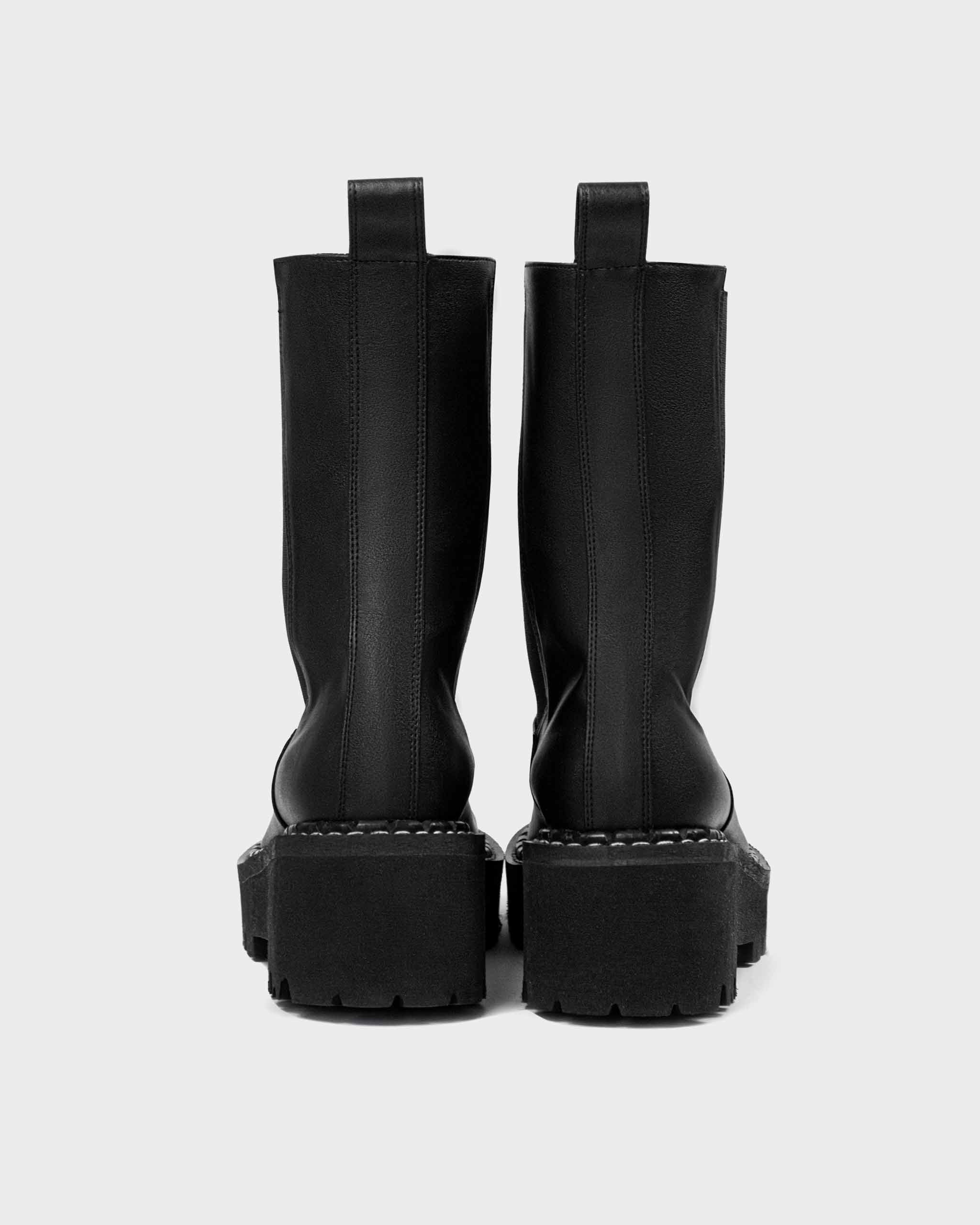 BOHEMA Chelsea Riot in black - top view of women's chelsea boots