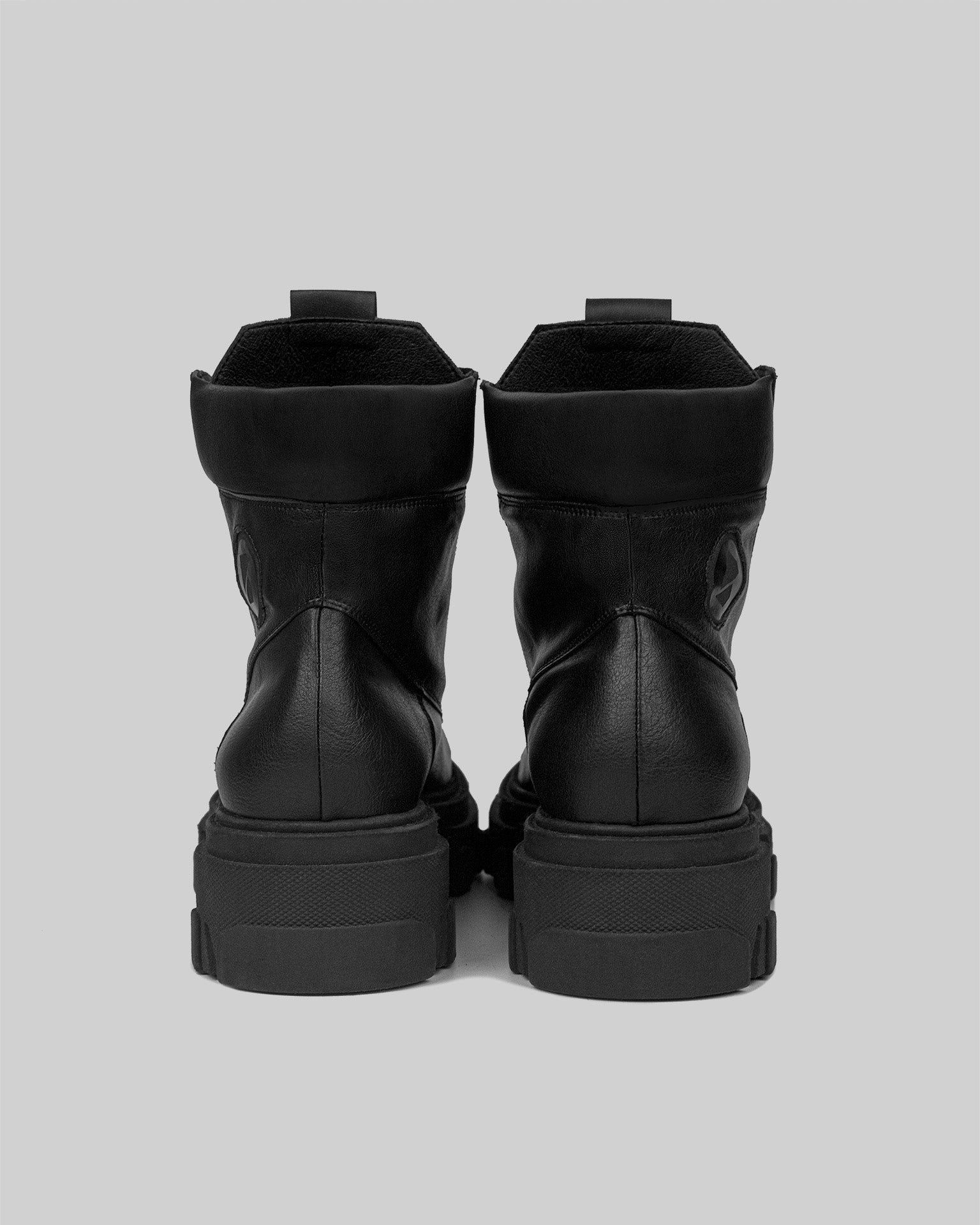 BOHEMA Riot Boots in black - worn on foot of women's ankle boots