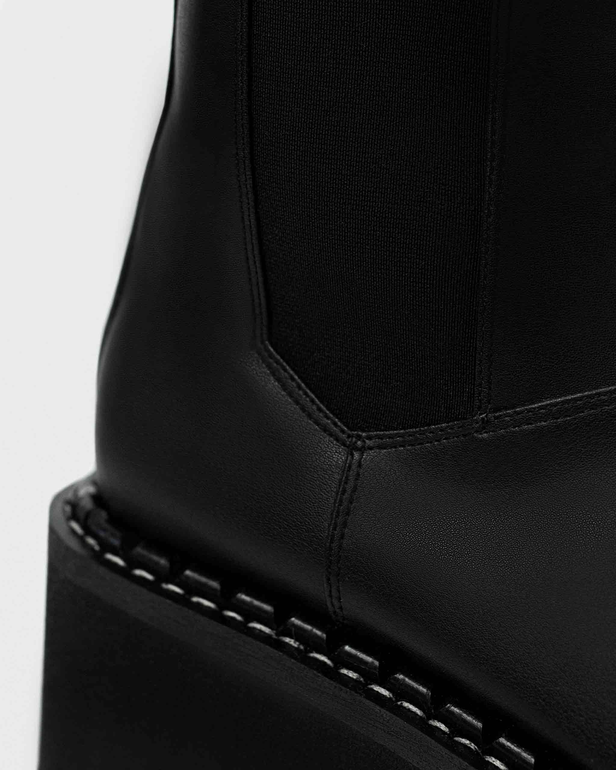 BOHEMA Chelsea Riot in black - worn on foot of women's chelsea boots
