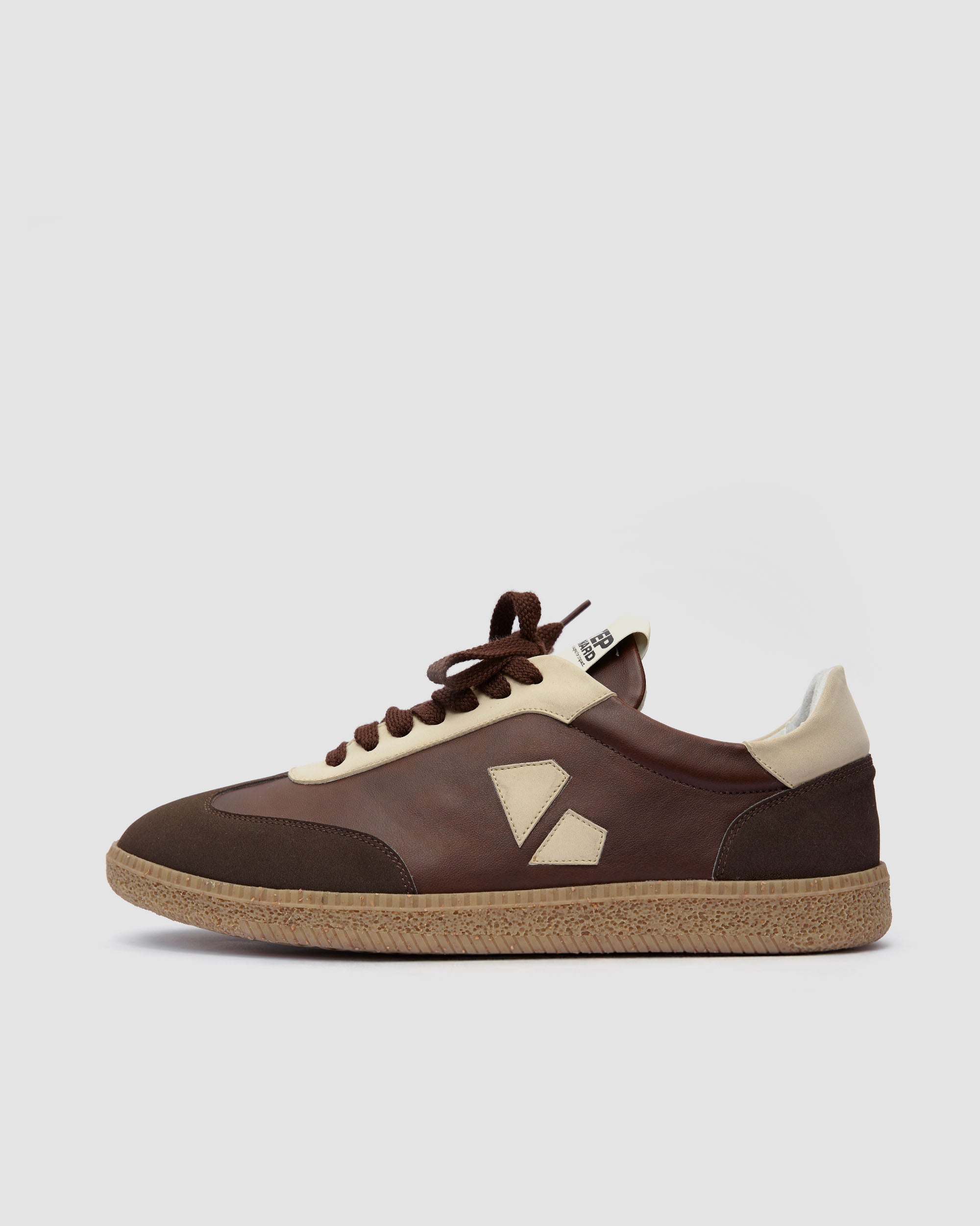 BOHEMA Brava Sneakers in chocolate brown - side view of women's sneakers