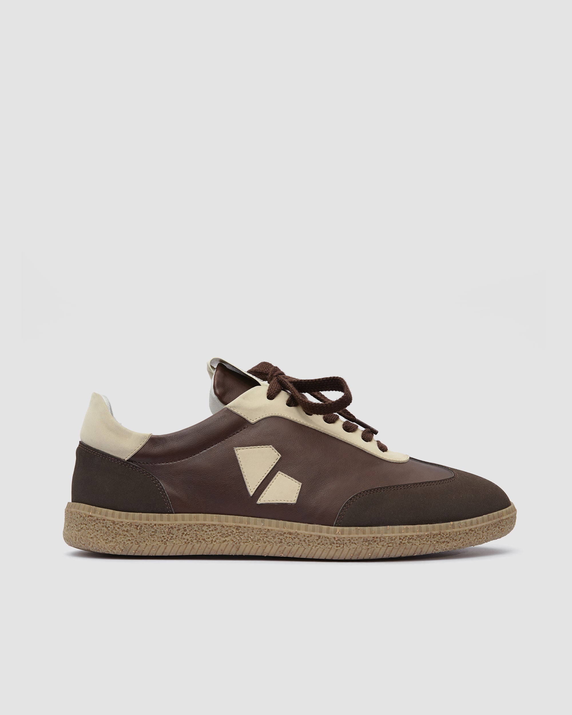 BOHEMA Brava Sneakers in chocolate brown - top view of women's sneakers