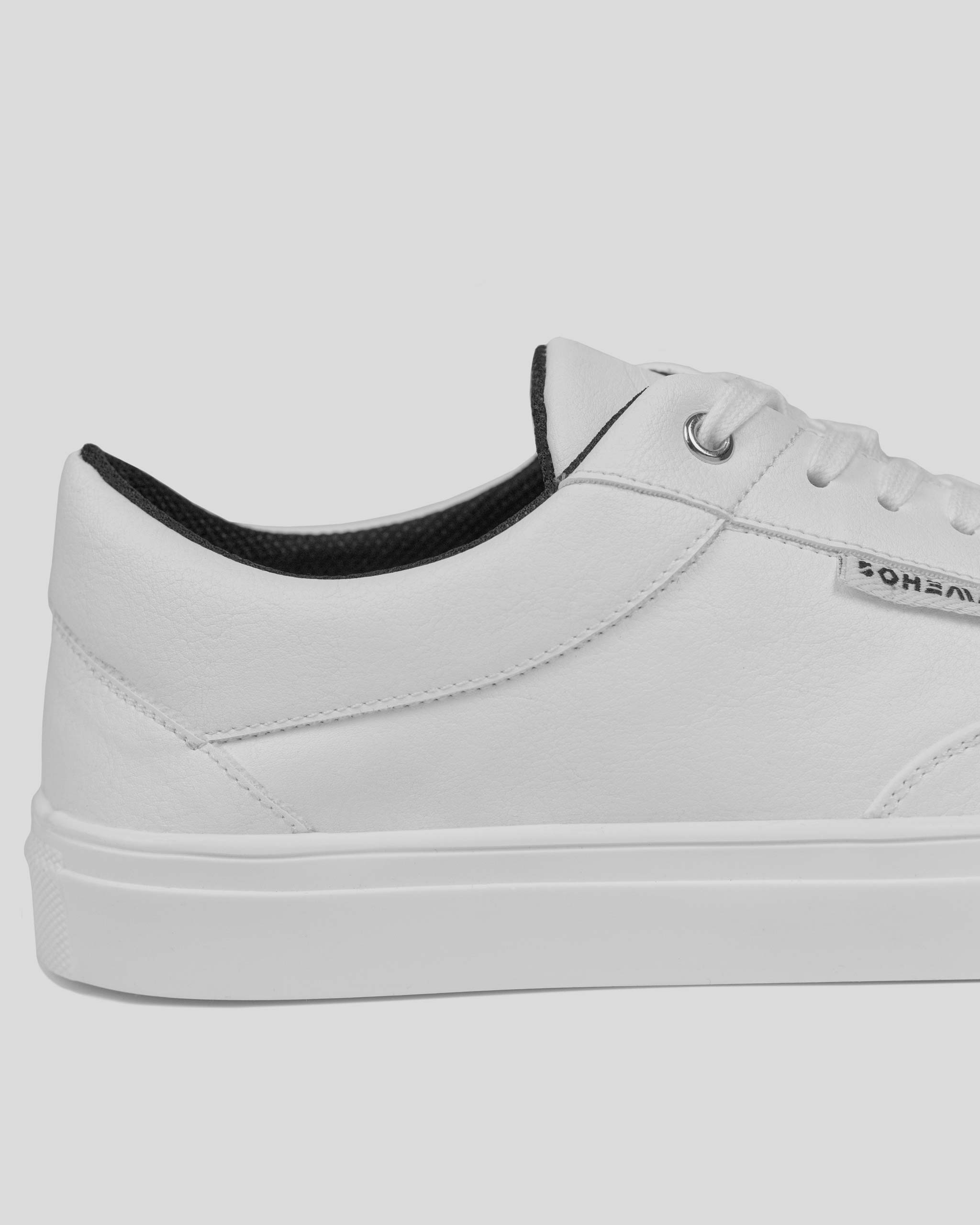 BOHEMA Awake Sneakers in white - top view of men's sneakers