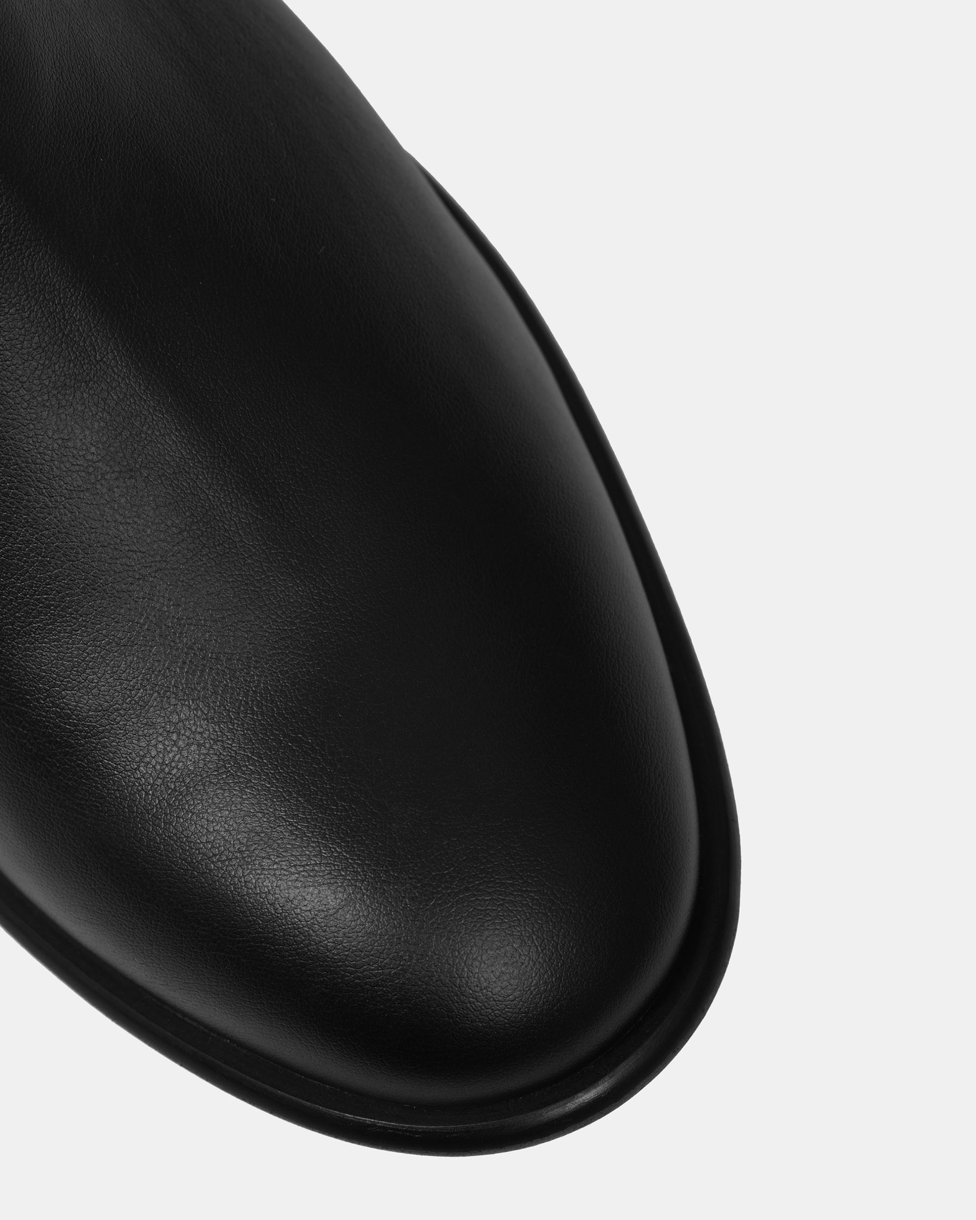BOHEMA Flossy Chelsea in black - worn on foot of women's chelsea boots