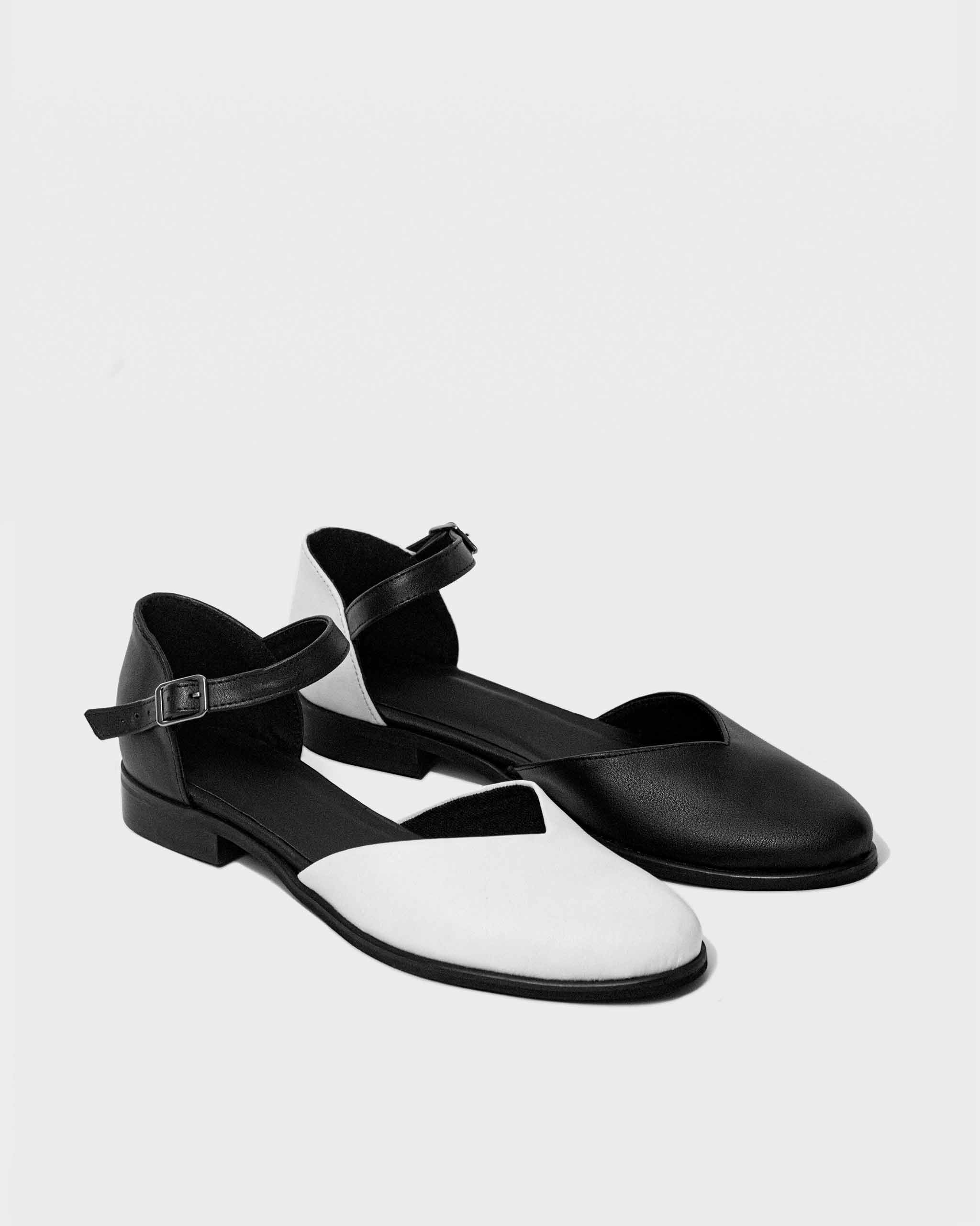 BOHEMA Alexa Pumps - back view of women's ballet flats