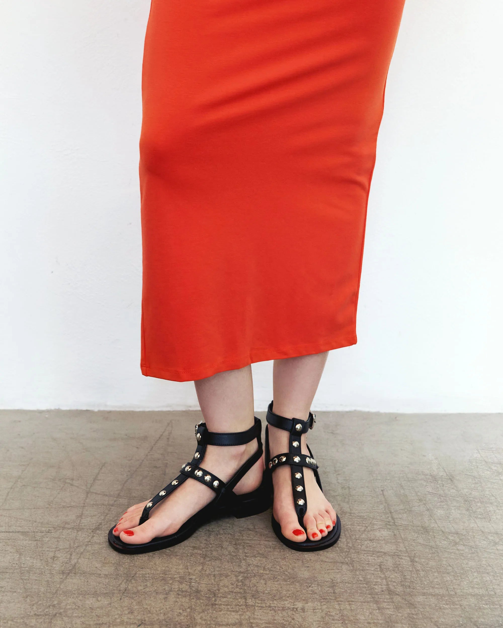 BOHEMA Nox Sandals in black - styled look of women's gladiator sandals