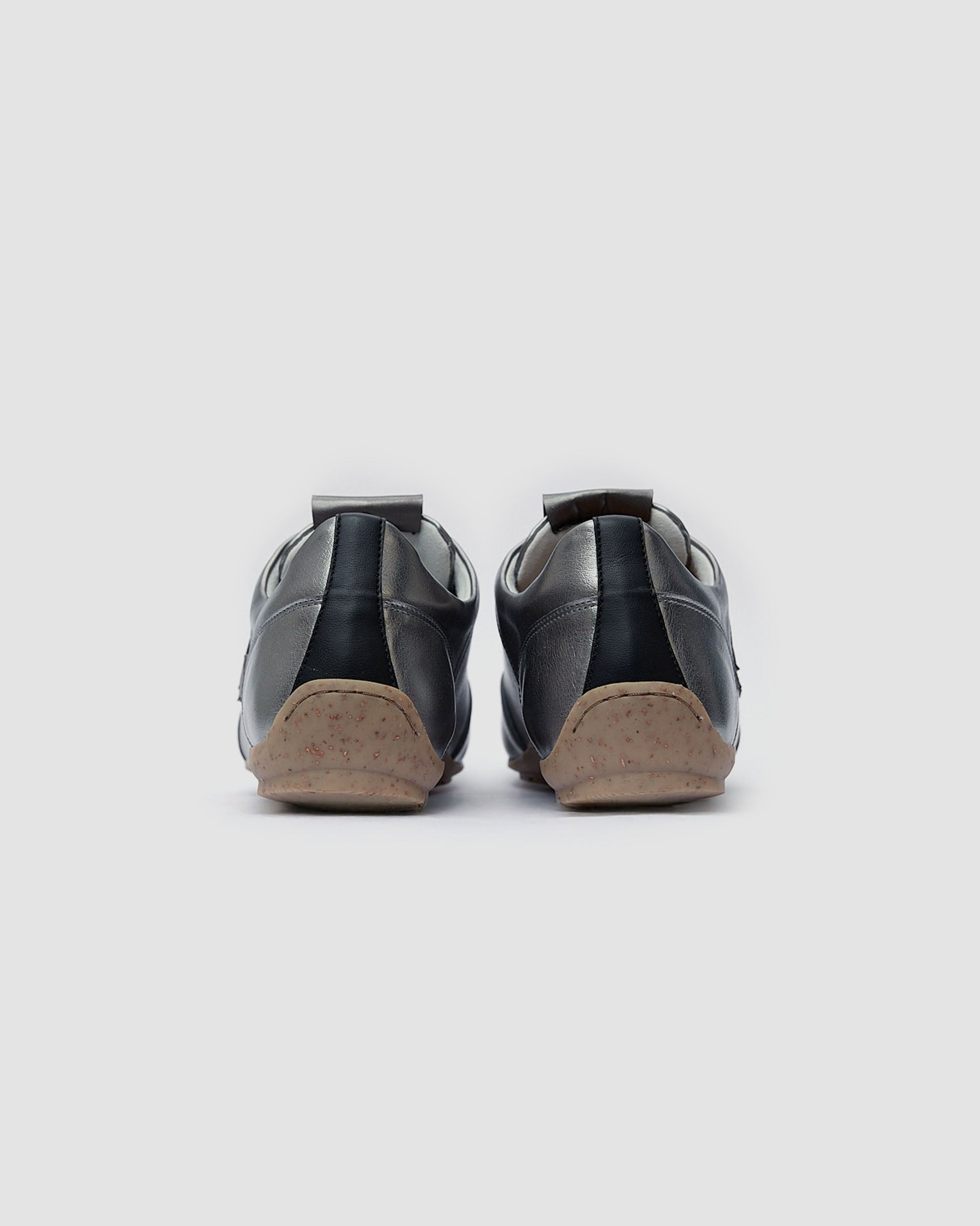 BOHEMA Racer Sneakers in metallic - pair view of women's sneakers