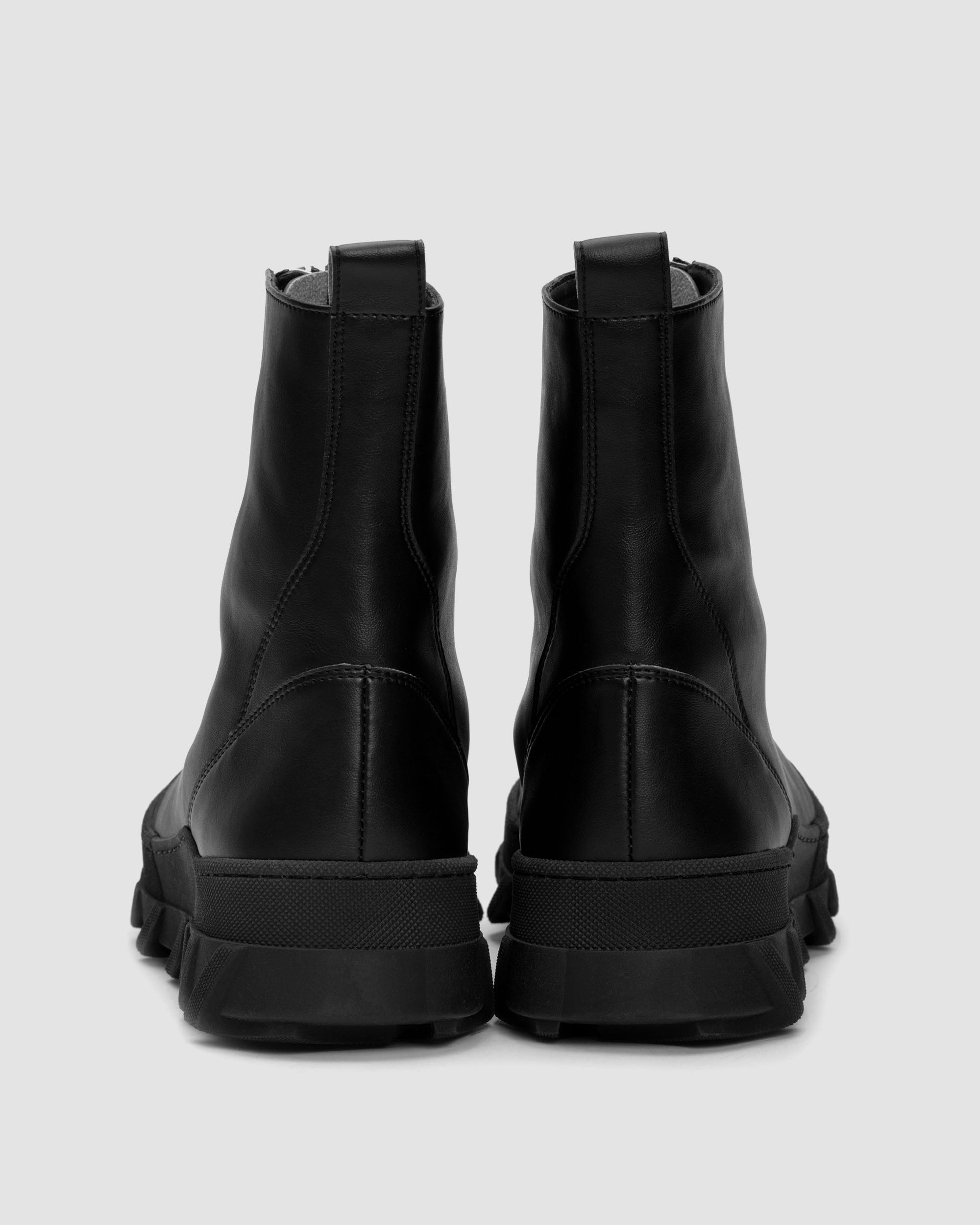 BOHEMA Tiger Boots in black - worn on foot of women's ankle boots