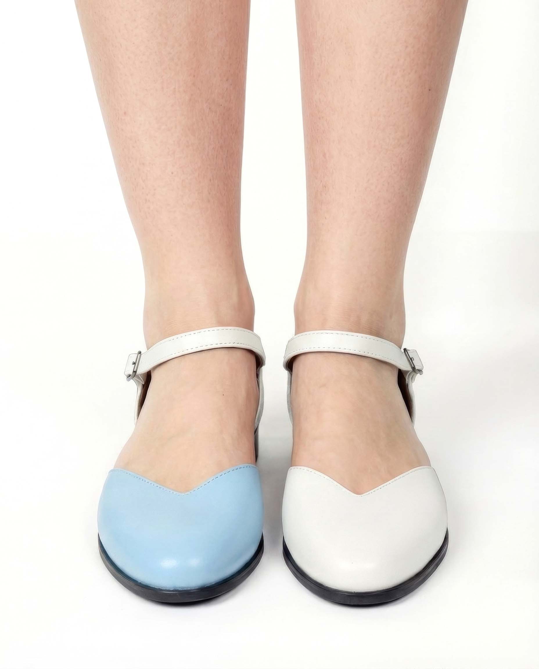 Alexa Pumps Baby Blue, Vegan Cactus Leather (Desserto), Women's
