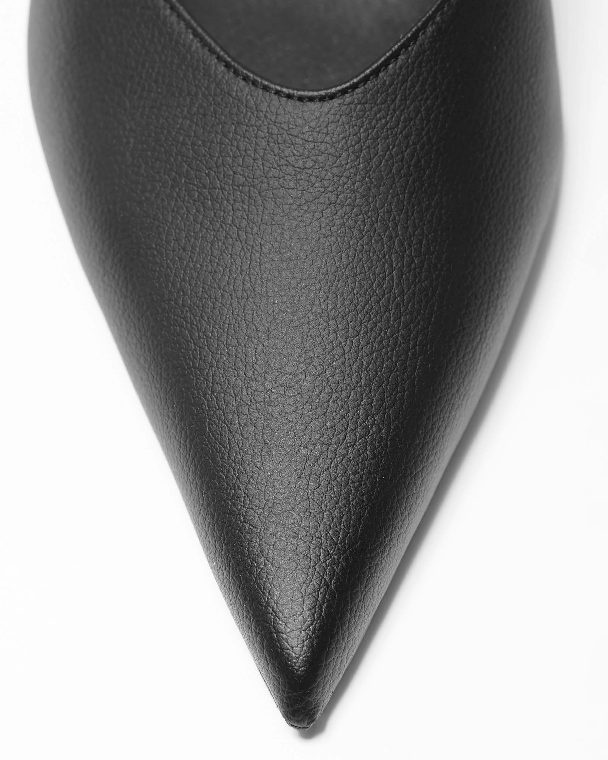 BOHEMA Kitten Heels in black - back view of women's kitten heel pumps
