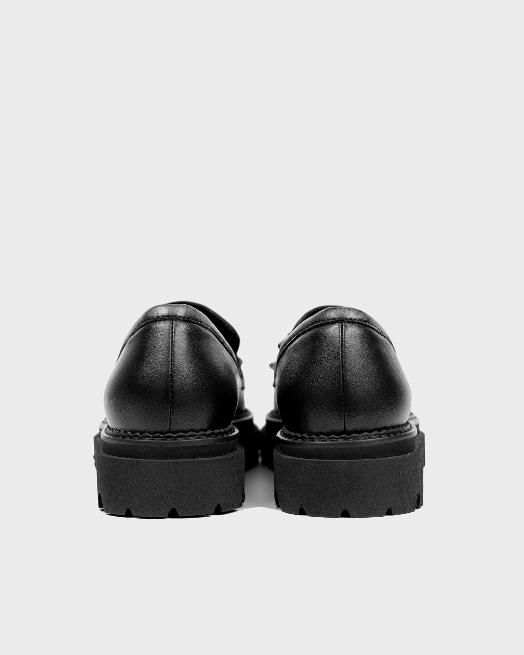 BOHEMA Chunky Loafers in black - pair view of women's loafers