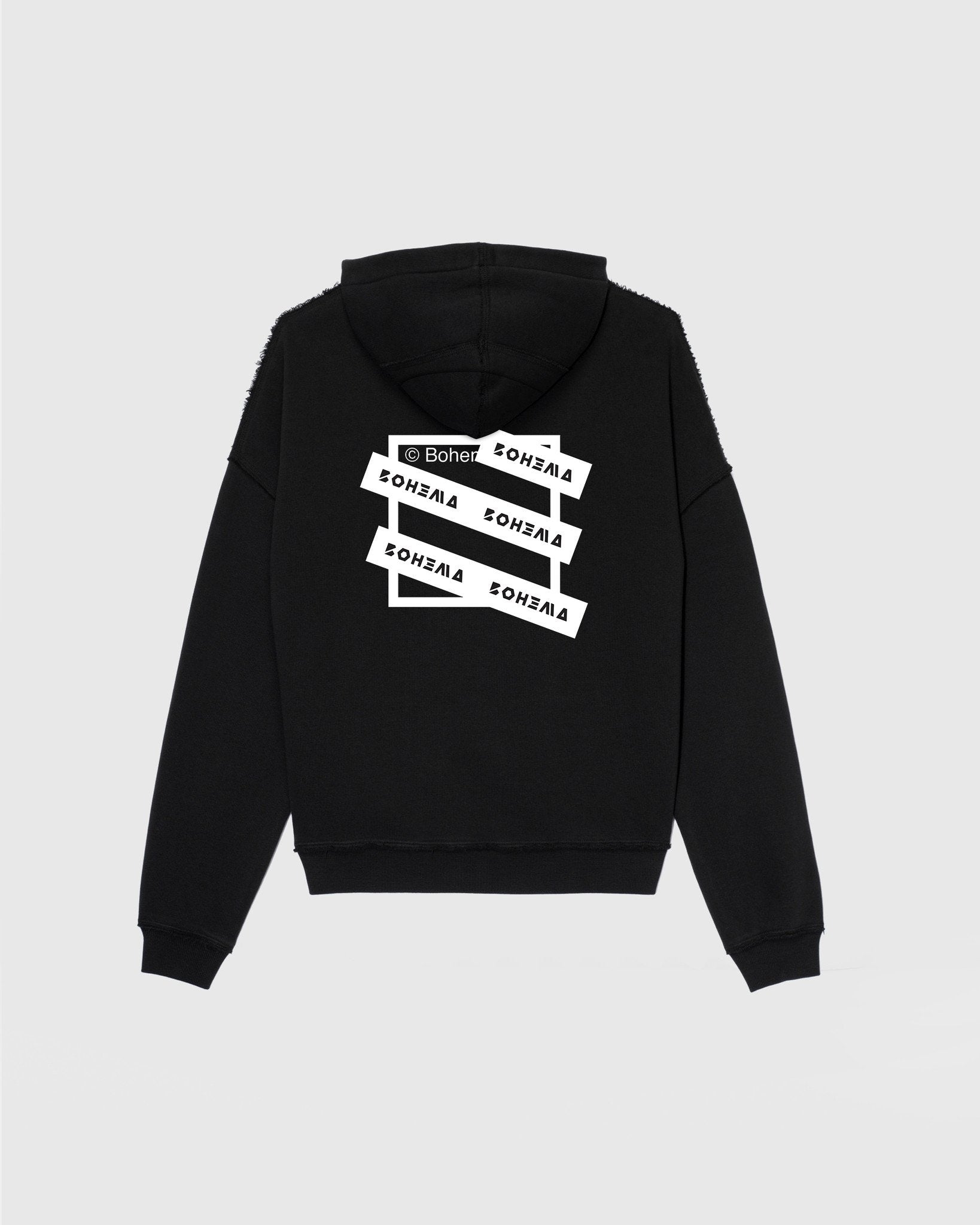 BOHEMA All Day All Night Hoodie in black - lifestyle shot